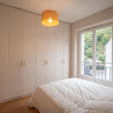 T2 Plein Sud - Parking - Balcon Vue Odet - Renove Par Un Architecte Apartment Quimper Bagian luar foto