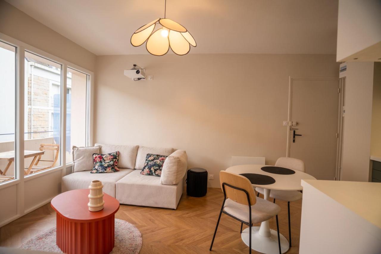 T2 Plein Sud - Parking - Balcon Vue Odet - Renove Par Un Architecte Apartment Quimper Bagian luar foto